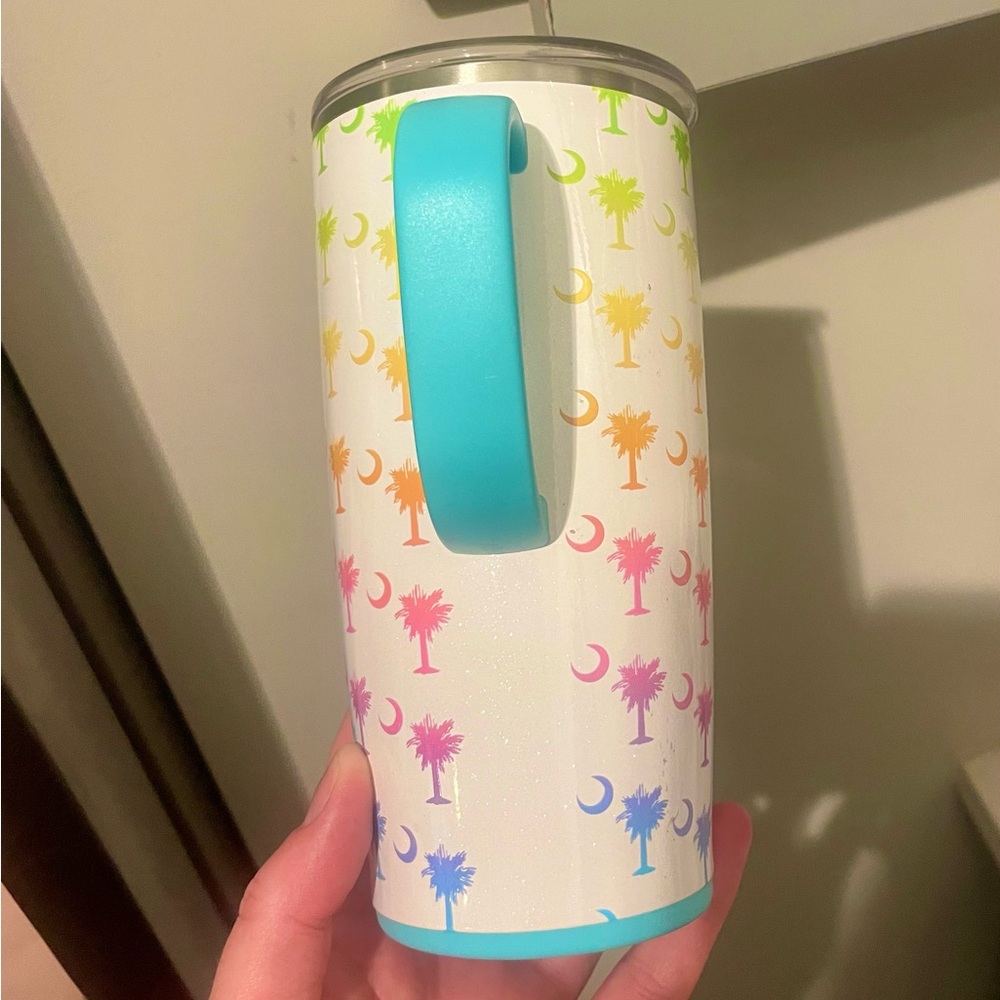 Swig tumbler with South Carolina palmetto theme - Picture 3 of 4